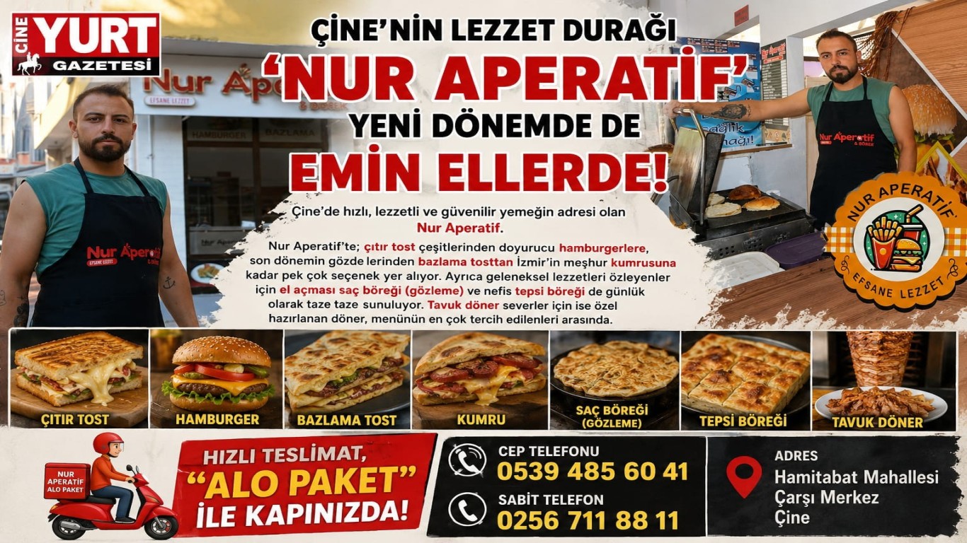 Çine’nin Lezzet Durağı Nur Aperatif Yeni Dönemde De Emin Ellerde!