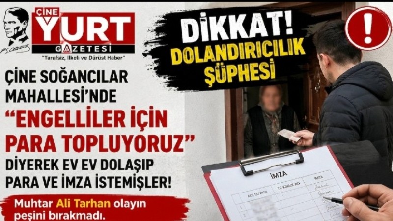 ÇİNE'DE ENGELLİLER İÇİN YARDIM BAHANESİYLE PARA TOPLAMA İDDİASI