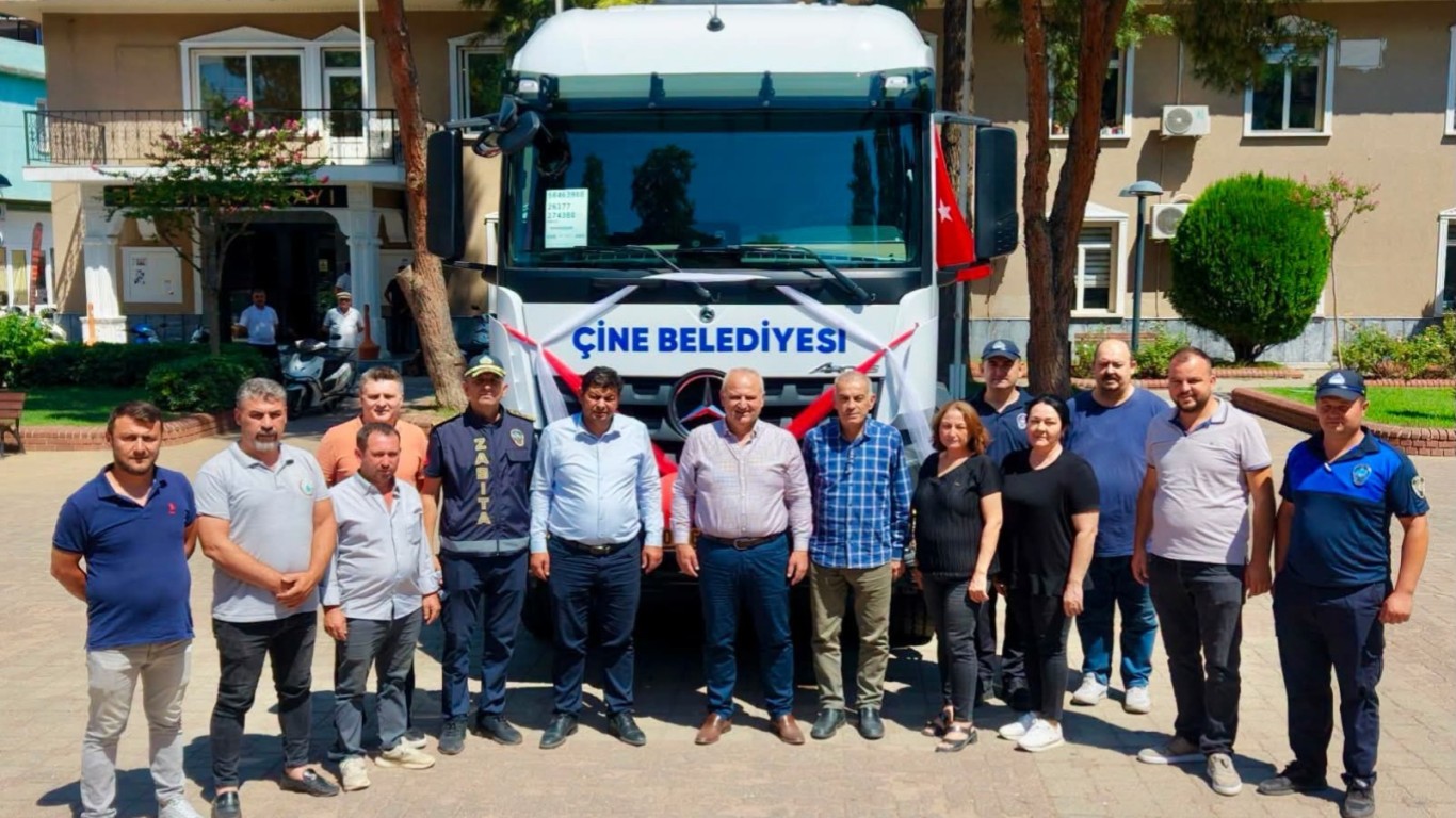 Çine Belediyesi Araç Filosunu Kendi Öz Kaynaklarıyla Güçlendiriyor: Filoya Yeni TIR Eklendi!