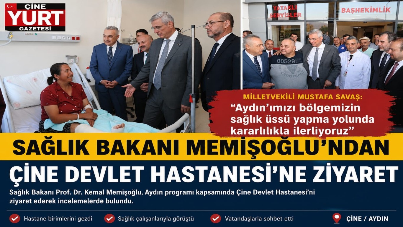 SAĞLIK BAKANI MEMİŞOĞLU ÇİNE'DE