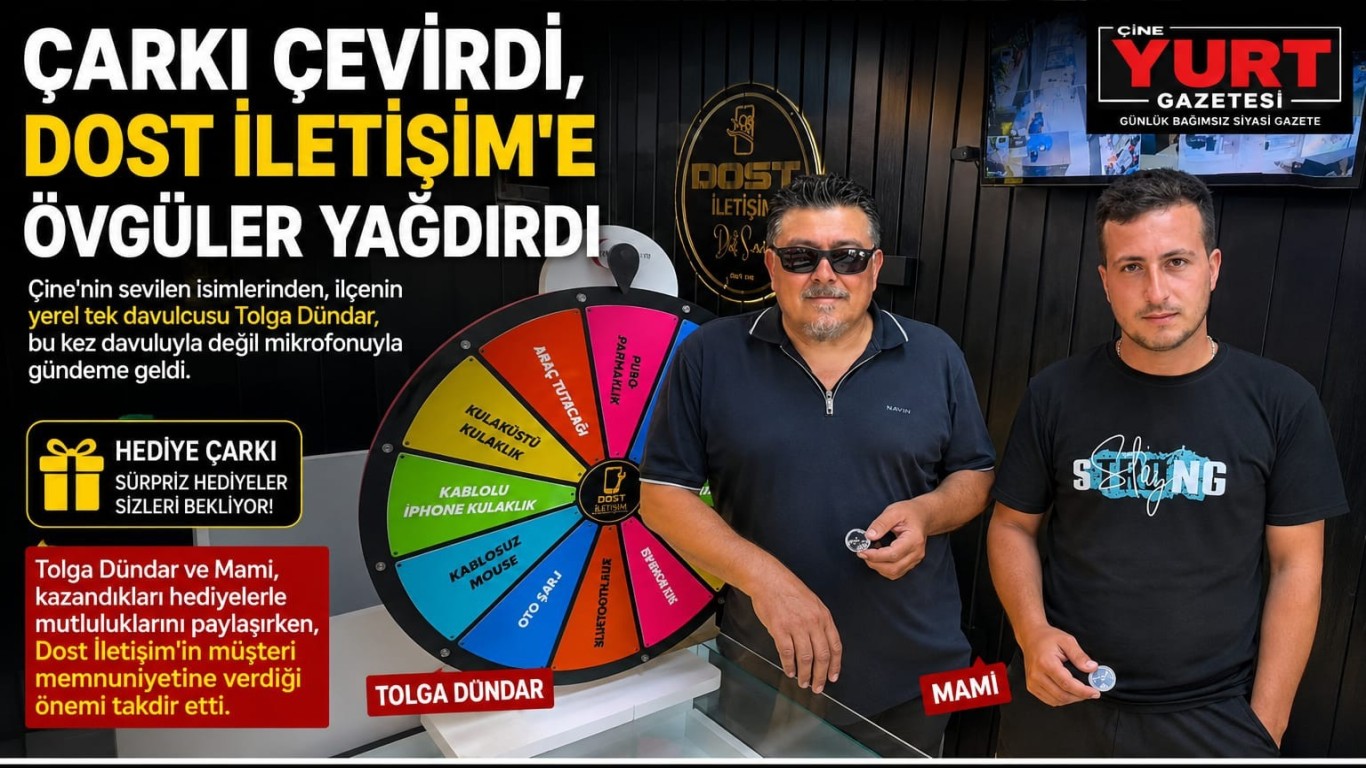 Çarkı Çevirdi, Dost İletişim'e Övgüler Yağdırdı