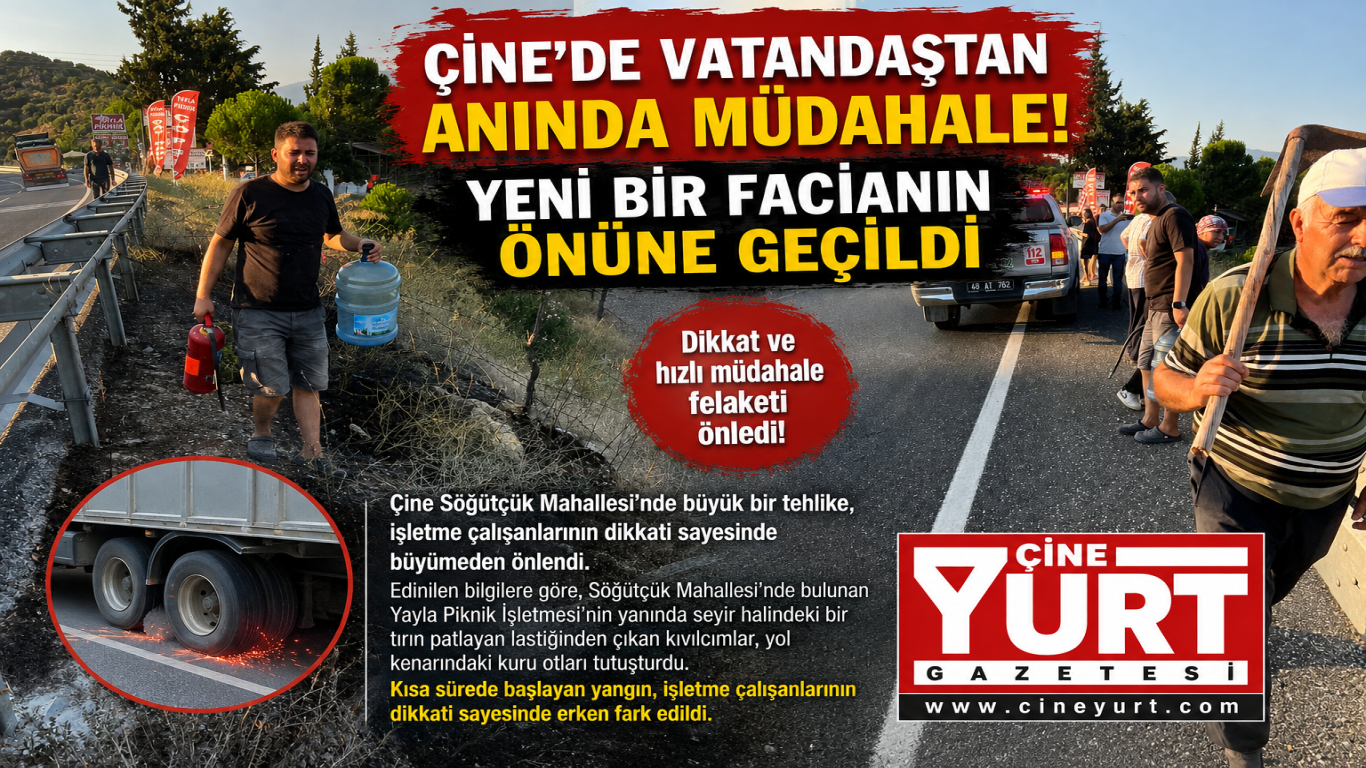 ÇİNE'DE VATANDAŞTAN ANINDA MÜDAHALE! YENİ BİR FACİANIN ÖNÜNE GEÇİLDİ