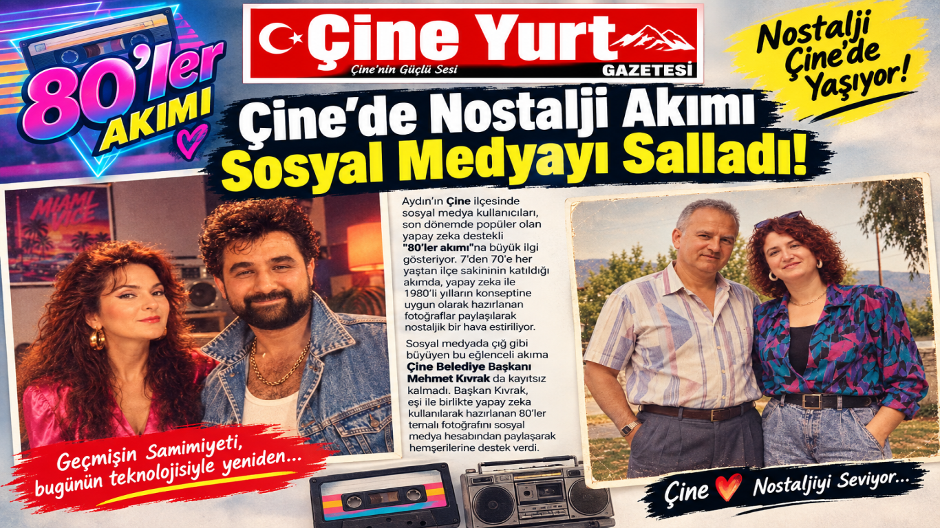 Çine’de Nostalji Akımı Sosyal Medyayı Salladı!