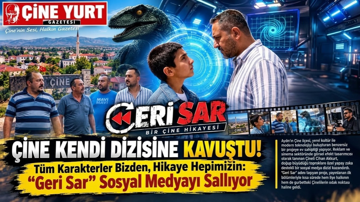 Çine Kendi Dizisine Kavuştu! Tüm Karakterler Bizden, Hikaye Hepimizin: Geri Sar Sosyal Medyayı Sallıyor